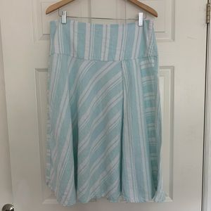 3/$15 Vintage Gap High Waisted Midi Linen Skirt